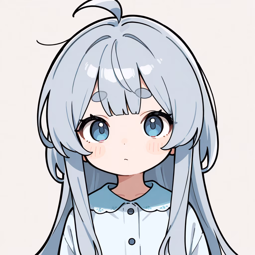 1girl short eyebrows thick eyebrows hikimayu upper body eyebrows visible