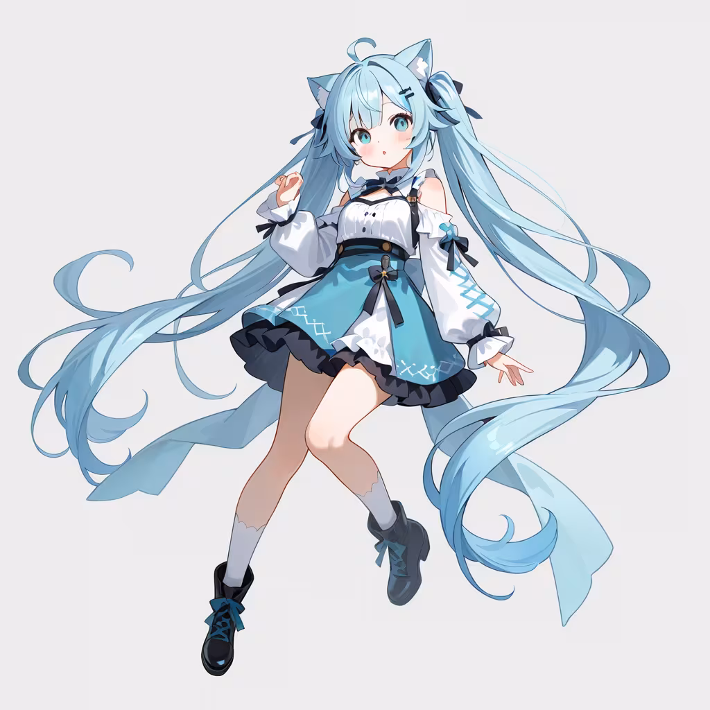 1girl very long hair simple background