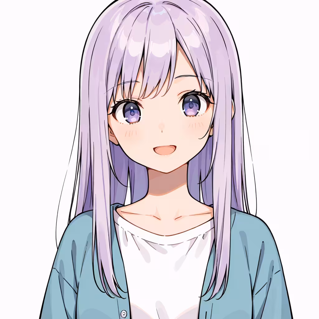 light purple hair - 明るい紫の髪色