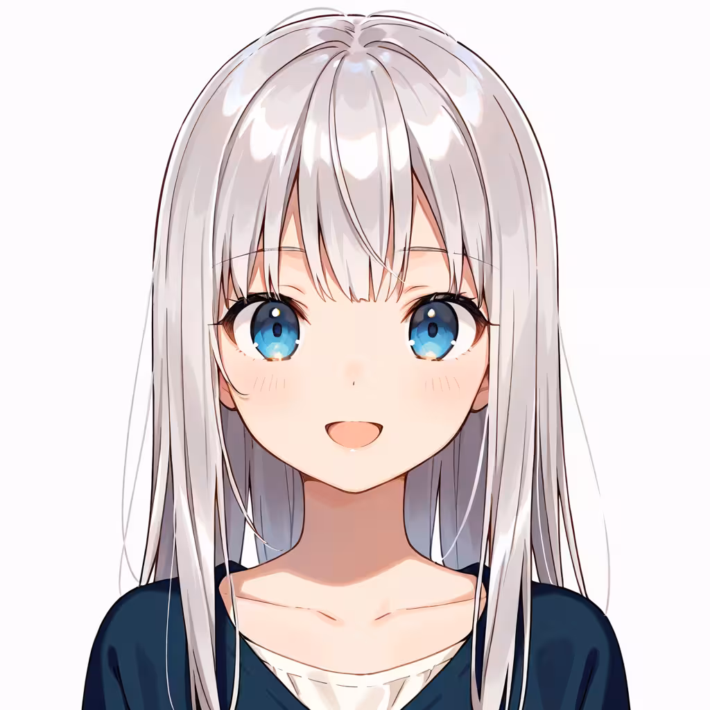 silver hair - シルバーの髪色