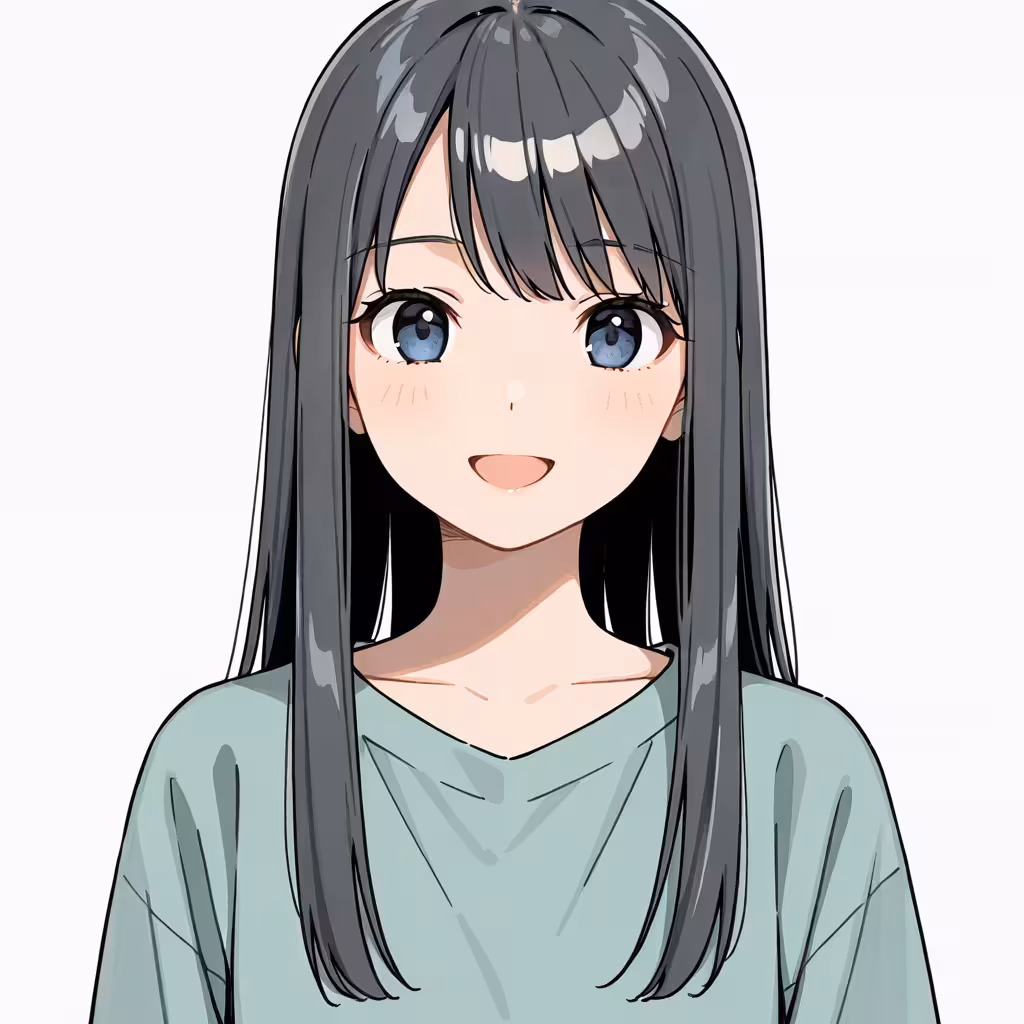 charcoal hair - チャコールの髪色