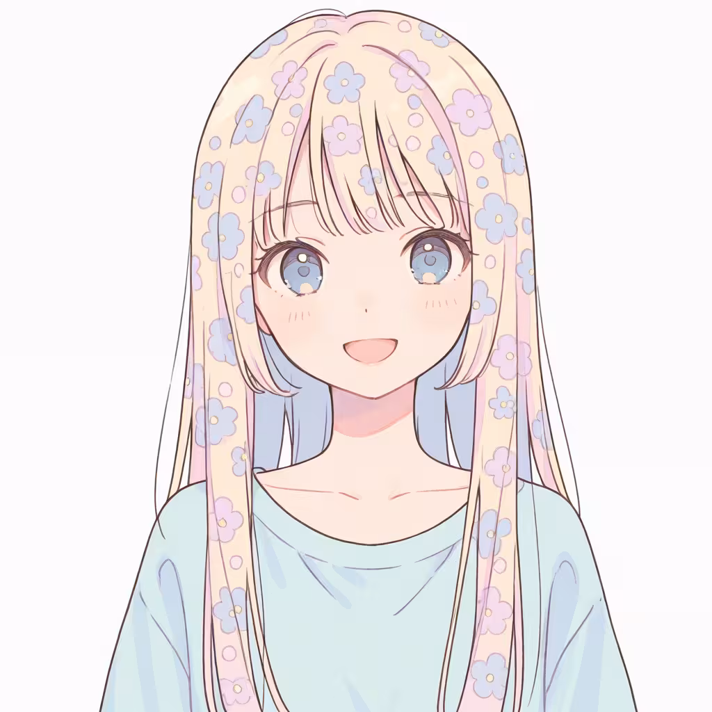 patterned hair - パターン入りの髪