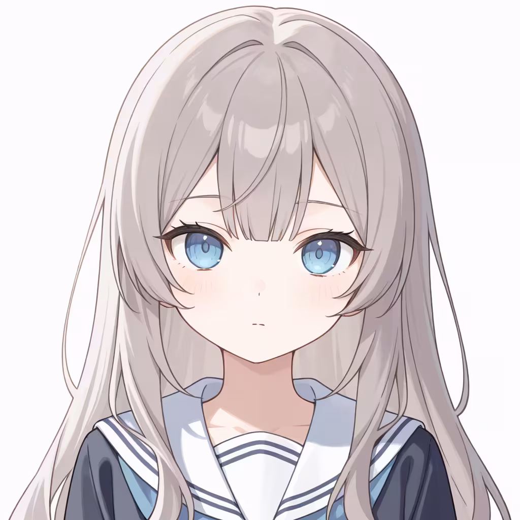 1girl center-flap bangs double-parted bangs upper body white background