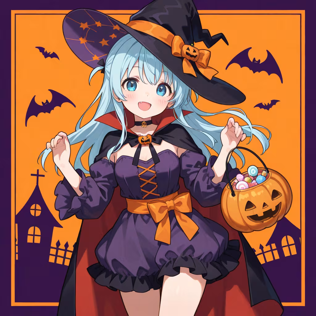 1girl halloween