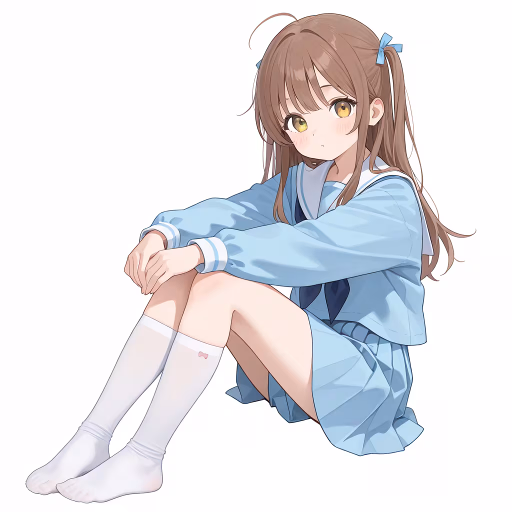 靴を履いていない(no shoes)