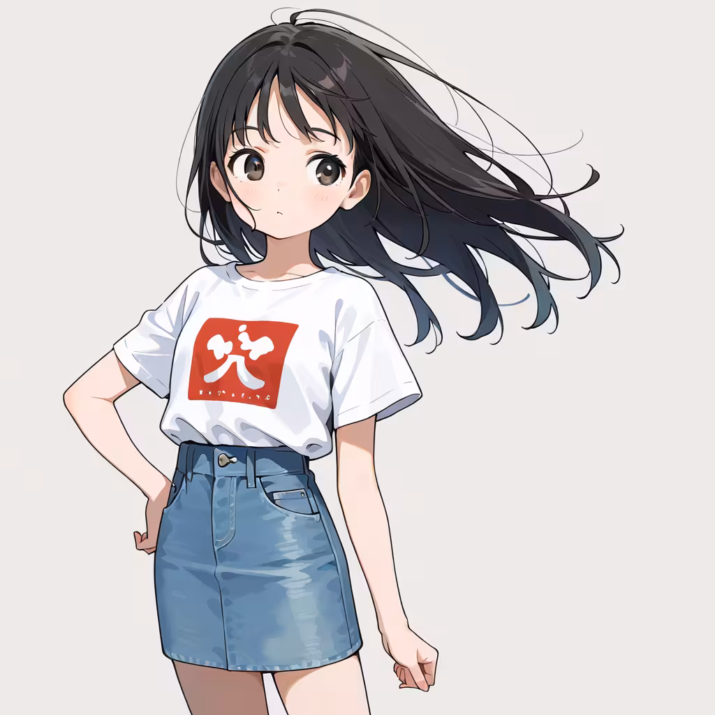 デニムスカート(denim skirt)