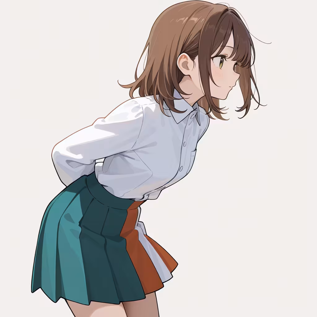 マルチカラーのスカート(multicolored skirt)