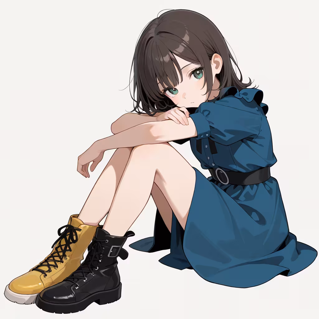 左右非対称の靴(asymmetrical footwear)