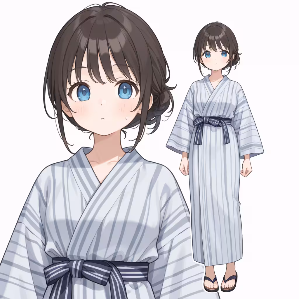 温泉浴衣（bath yukata）
