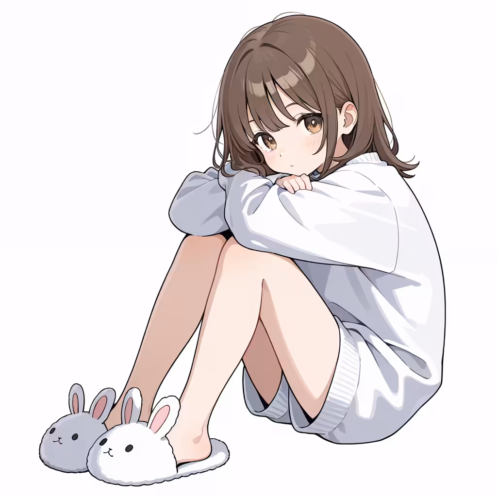 うさぎのスリッパ(bunny slippers)