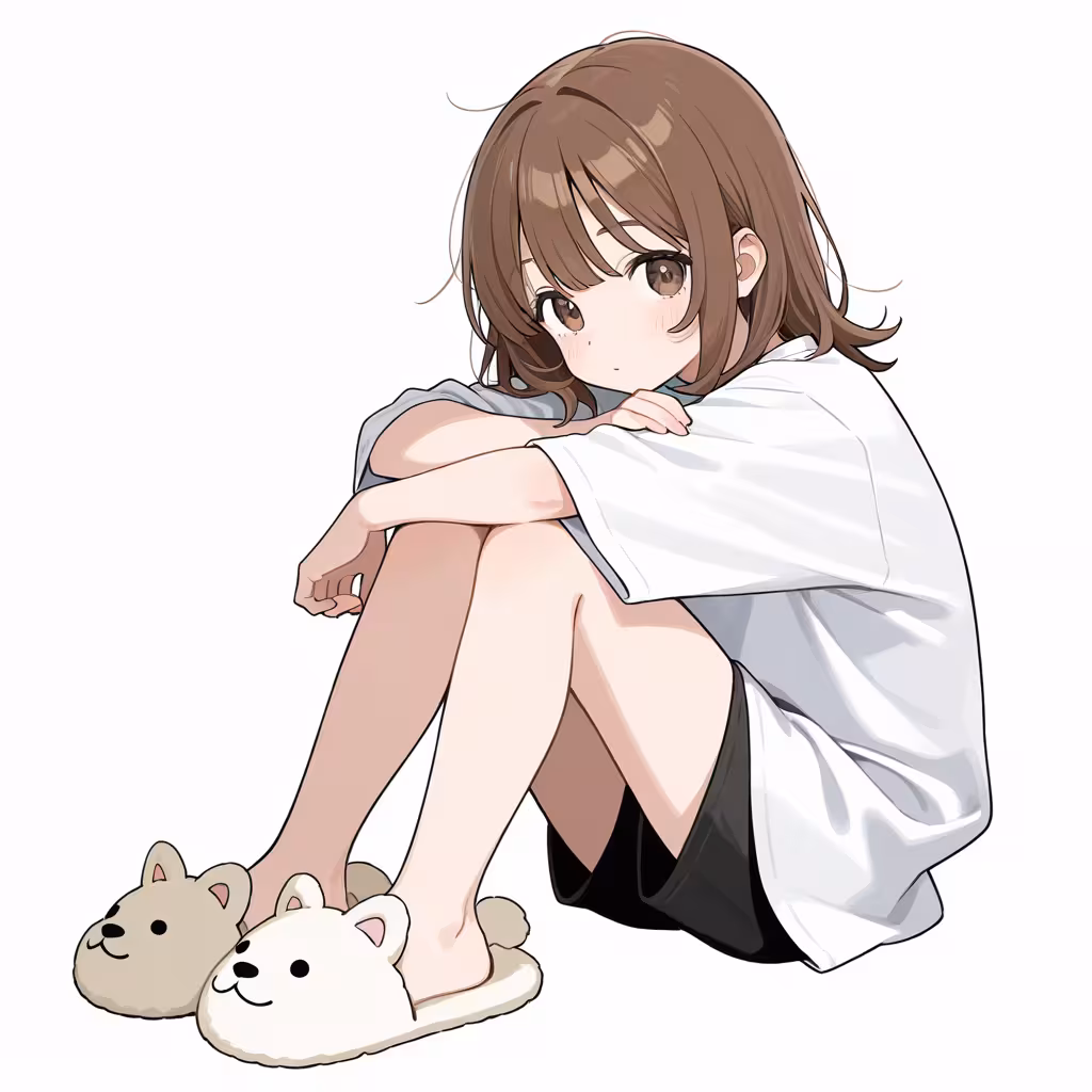 犬のスリッパ(dog slippers)
