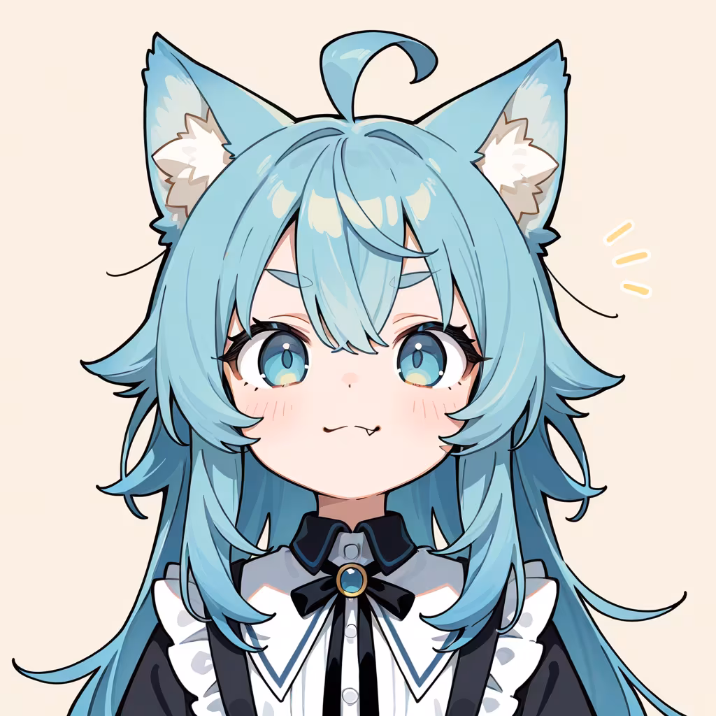 八重歯がのぞく（fang out）