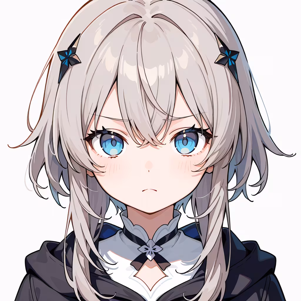 しかめっ面（frown）