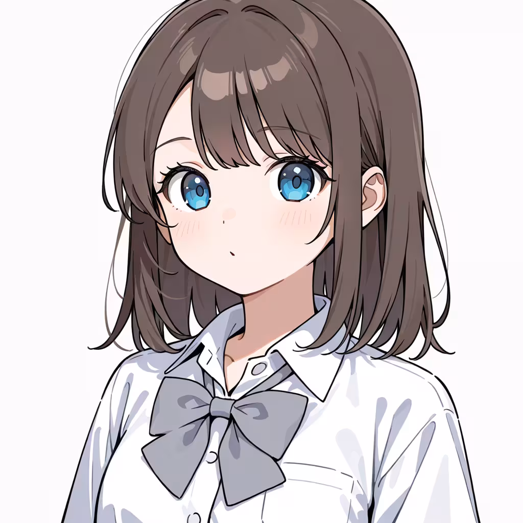 グレーのリボン(grey bowtie)