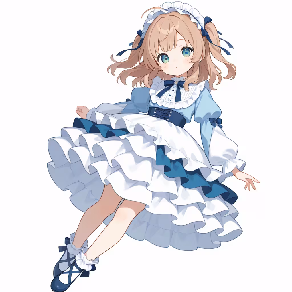 レイヤードスカート(layered skirt)