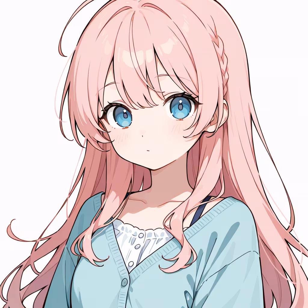 ほんのり赤面（light blush）