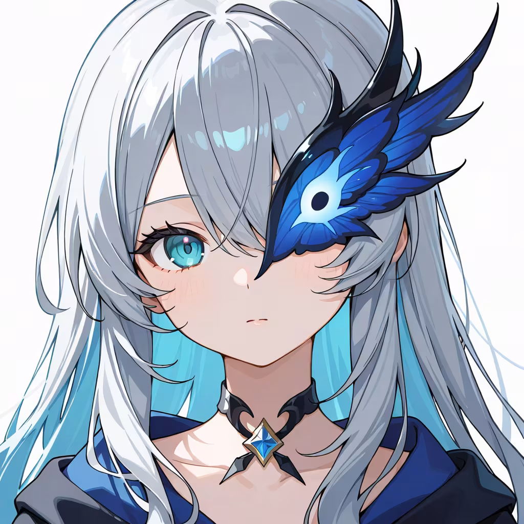 片目が隠れる(one eye covered)