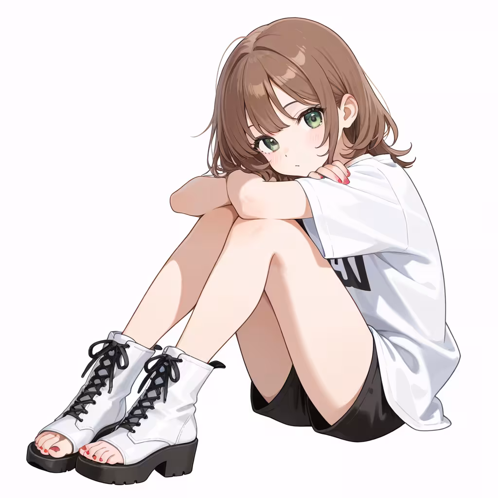 つま先の開いたブーツ(open-toe boots)