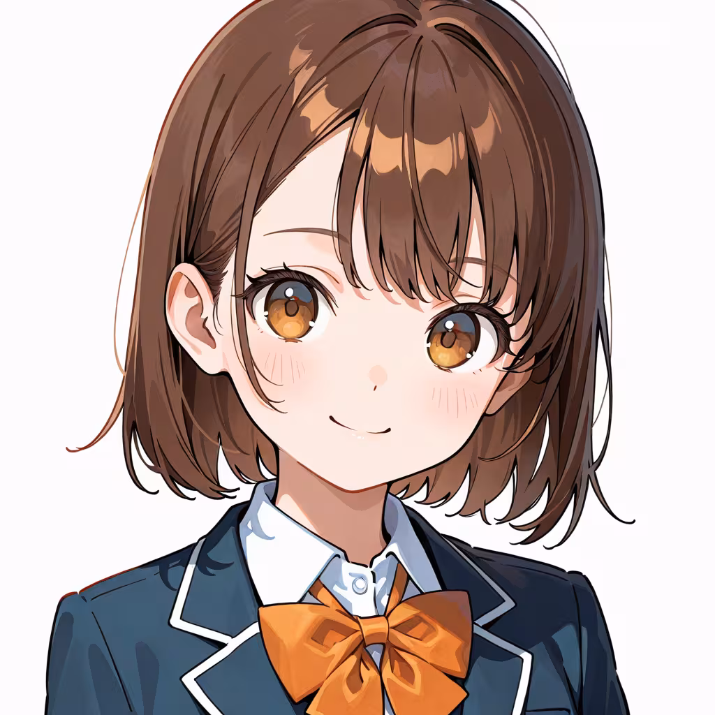 オレンジのリボン(orange bowtie)