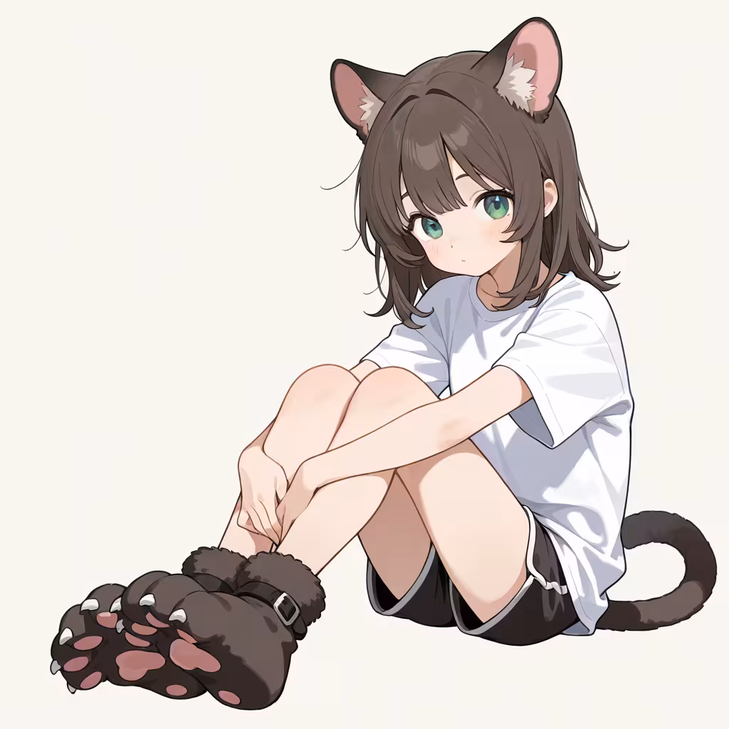 肉球の靴(paw shoes)