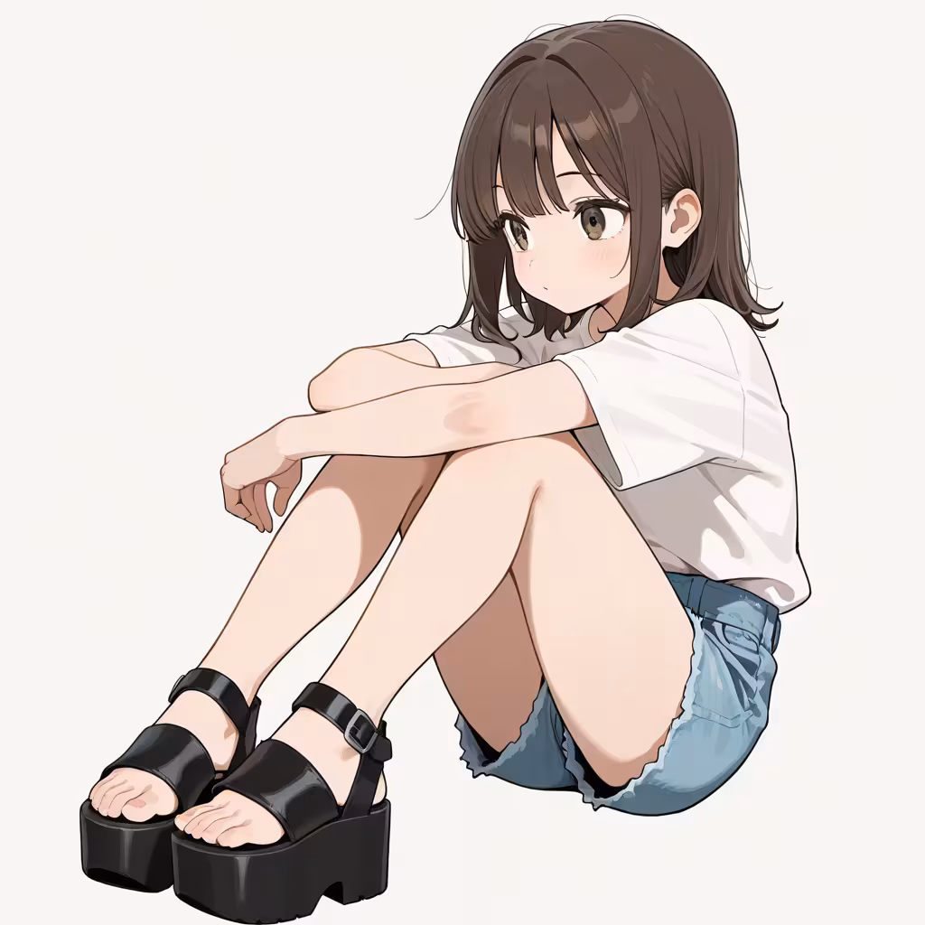 厚底サンダル(platform sandals)