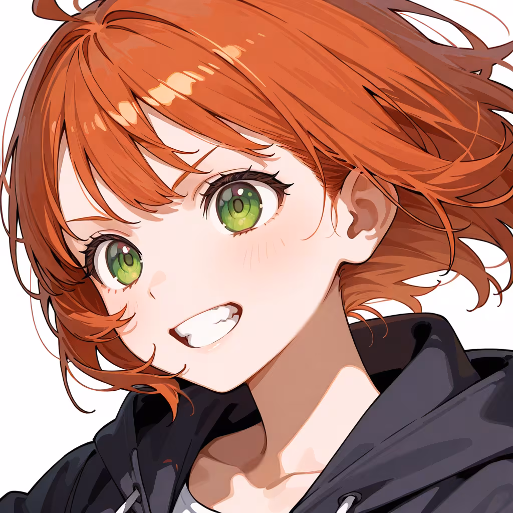 歯を見せる（teeth）