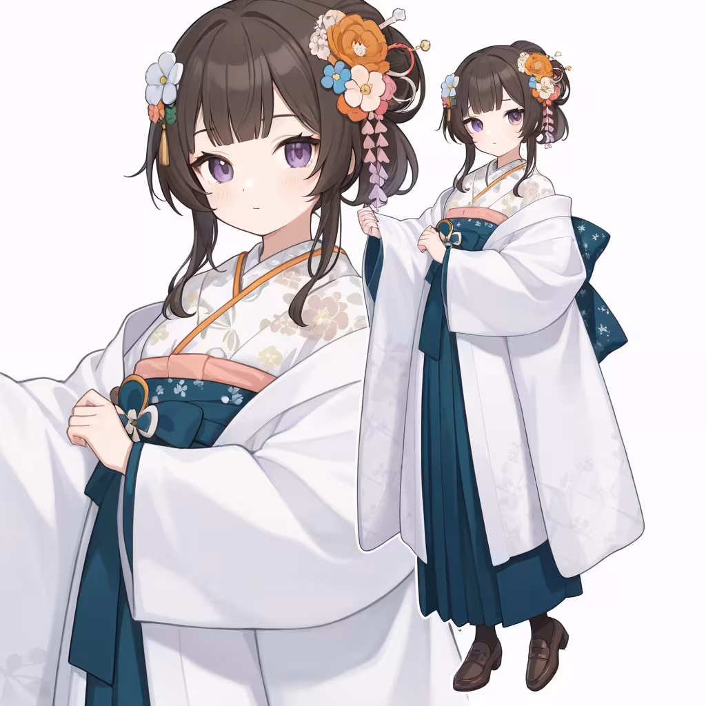 つまみかんざし（tsumami kanzashi）